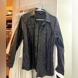 Women's Black Leather Jacket